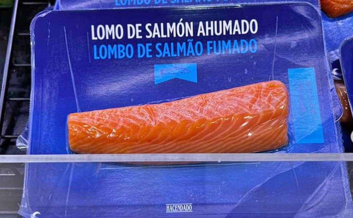 Filete de salmón ahumado Mercadona