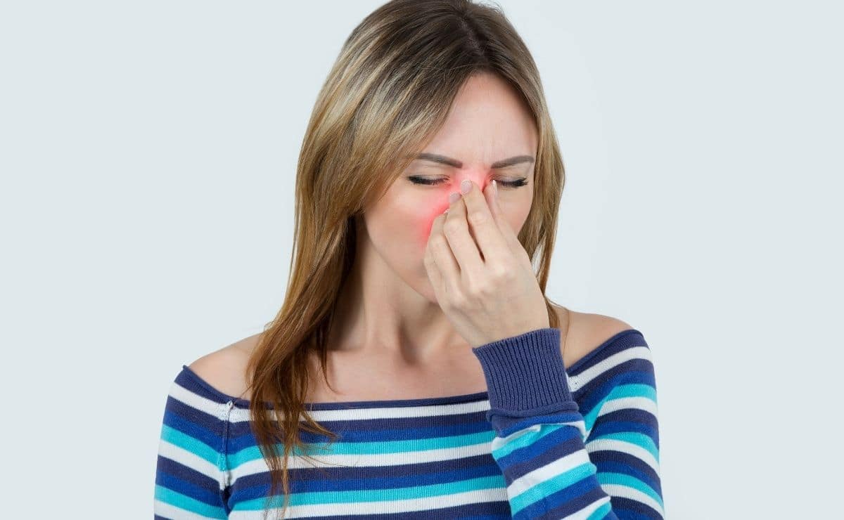 sinusitis enfermedad ojos salud cuerpo cuerpo o nariz boca